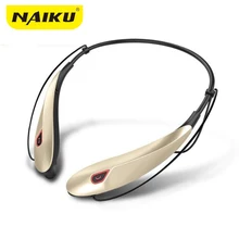 Naiku y98 estéreo sem fio bluetooth fone de ouvido música esporte fone de ouvido bluetooth handsfree em fones mp3 media play(China)