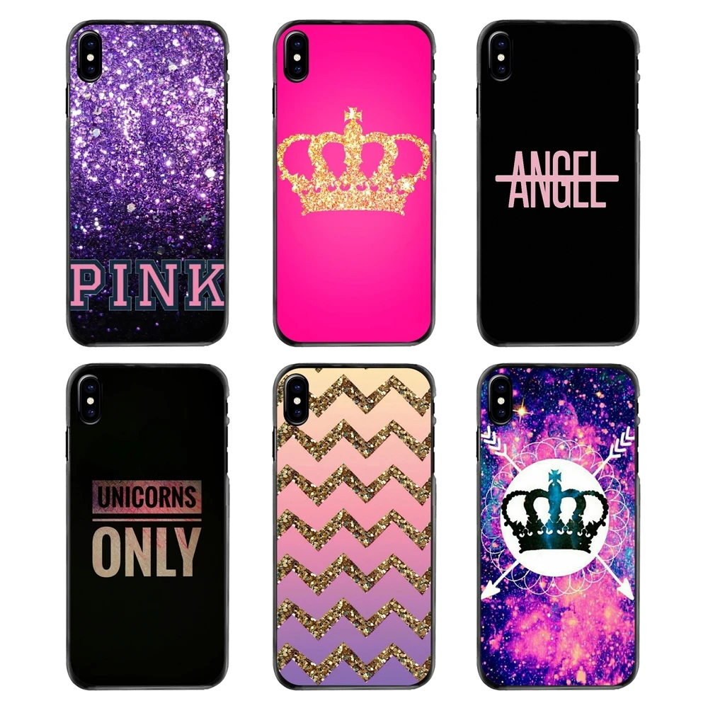 glitter queen king pink Accessories Phone Cases Cover For LG G6 L90 V20 Nexus 5X 6P K10 Moto E E2 E3 G G2 G3 G4 G5 PLUS X2 Play |