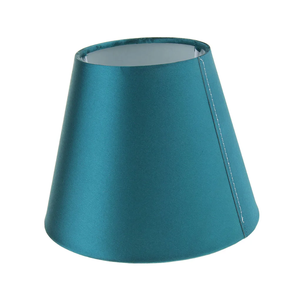Baoblaze Cosy Warmth And Colour Lamp Cover, Solid Color with Fabric Luster Cloth Lampshade Light Accessories For Brief Style 