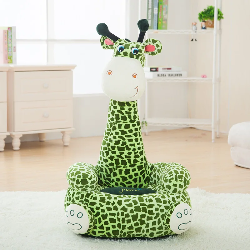 Детское сиденье Beanbag мультфильм Kawaii милый жираф детский диван для детей спальный