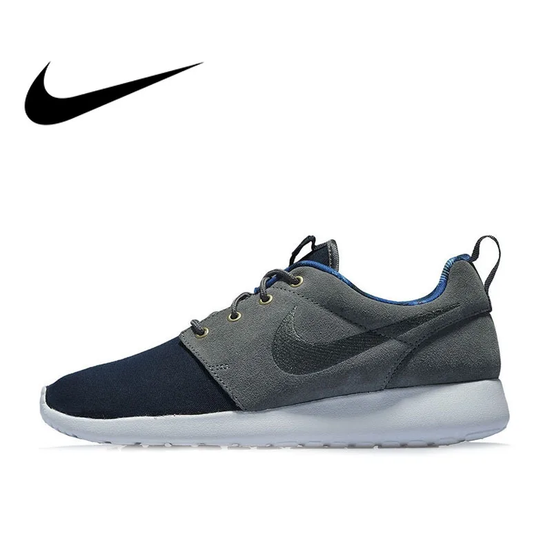 Оригинальный аутентичный бренд NIKE ROSHE ONE PREMIUM мужские Дышащие Беговые Уличная обувь, кроссовки удобные низкие Топы 525234