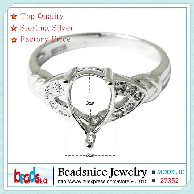 Кольца Beadsnice ID27352 для самостоятельной сборки серебряные кольца оптовая продажа