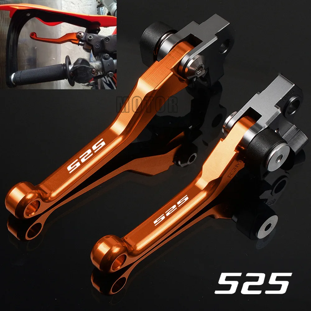 

For KTM 525EXC-R/525SX/525SX-R/525XC/525XC-W 2005-2007 525 EXC R/SX R/XC W CNC Motorcycle Dirt Bike Pivot Brake Clutch Levers