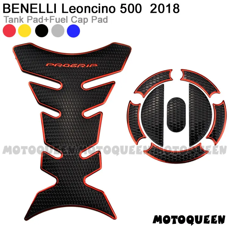 

1Set 3D Motorcycle Gas Fuel Oil Tank Pad Protector Cover Decals Sticker for BENELLI Leoncino 500 2018