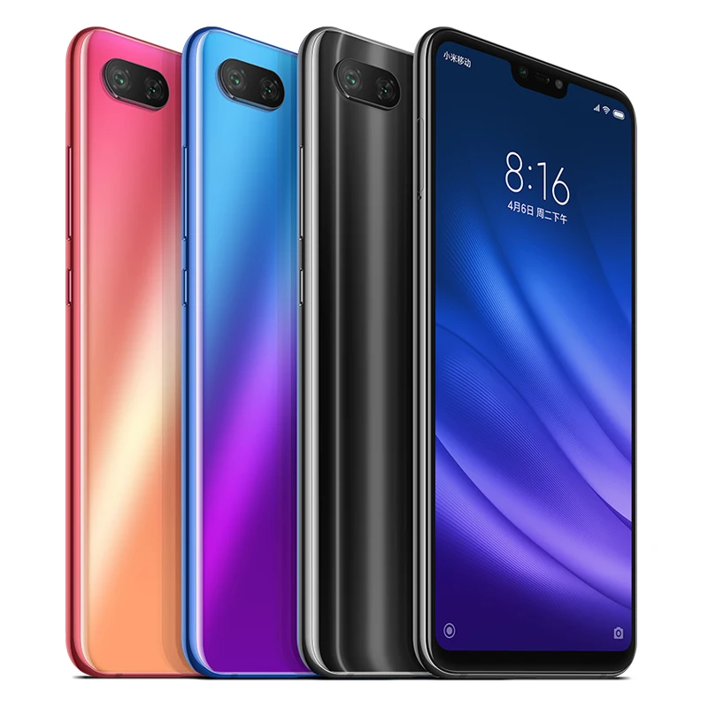 Глобальная версия Xiaomi Mi 8 Lite 4 Гб оперативной памяти 64 встроенной 24MP Snapdragon 660 AIE 6 26