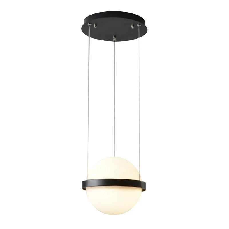 Подвесной светильник в скандинавском стиле со стеклянным шаром, светильник с горшком для растений, специальный декор, подвесной светильник для бара, Подвесная лампа, люстры