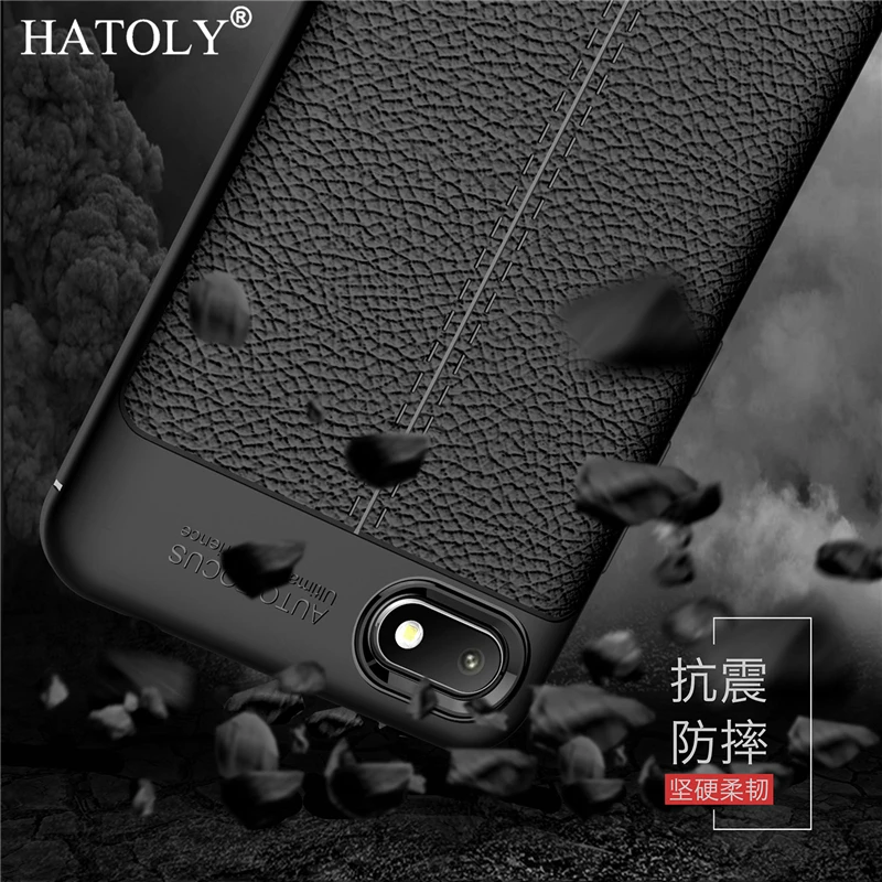 

HATOLY Cover Xiaomi Redmi 6A Case Rubber Silicone Phone Shell Soft Phone Case Cover for Xiaomi Redmi 6A Case for Xiaomi Redmi 6A