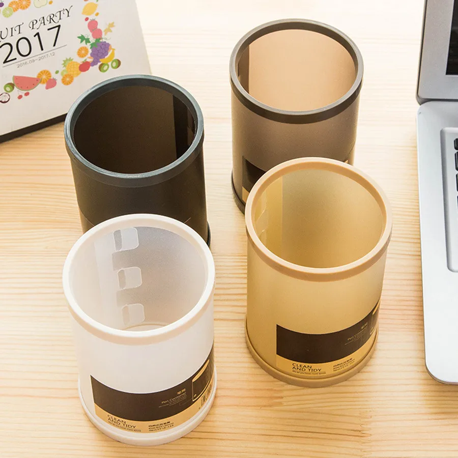 

Makeup Brush Dismantle Brush Pot Pen Holder Stationery Storage dropship 0.754