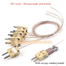 Высокая температура точки росы термопары провода температура тестовая линия HMPW-K-M термопары вилка+ TT-K-30 провода термопары