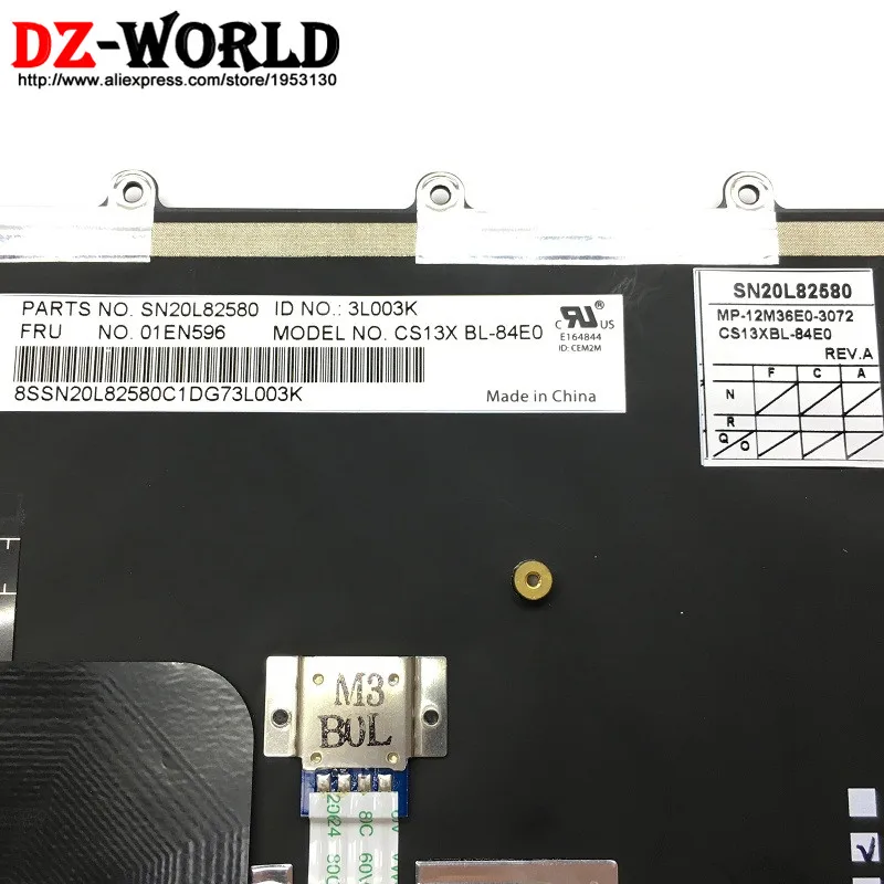  ES Backlit New Original for Lenovo Thinkpad X270 A275 Spanish Backlit Keyboard Backlight Teclado 01