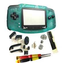 Горячий Карманный Moster линза светящийся зеленый цвет корпус на замену светится в темноте подходит для Nintendo dogba Чехол черный кнопки