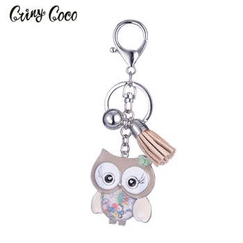 

Enamel Key Chain for Women Zinc Alloy High Quality Girl Metal Bird Pendant Keychain Fashion Girl Key Chains Jewellery