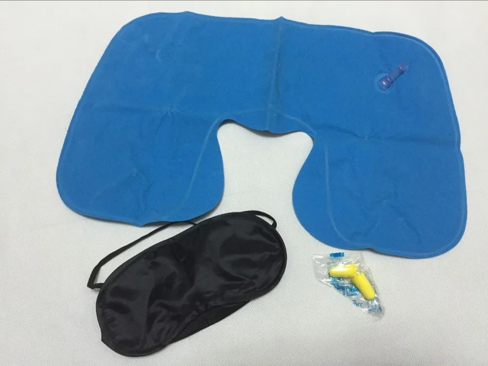 

Travel Essential Fashion Multifunction Inflatable Pillow Patch Earplug
