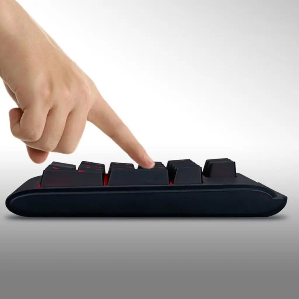 USB 19 Keys Number Pad Mini Numeric Keypad Keyboard Backlight For Laptop