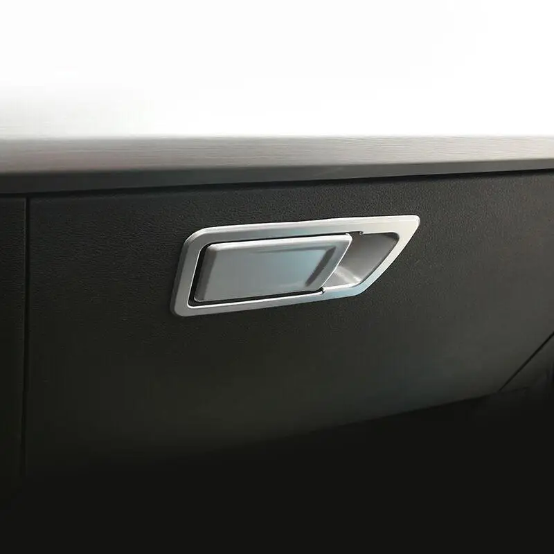 Для Geely Atlas 2016 2017 2018 ABS Матовый автомобильный футляр для перчаток с ручкой Крышка