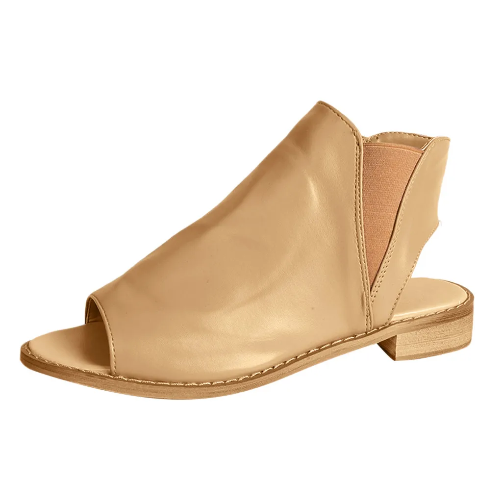 

YOUYEDIAN Women Heel Slip-On fashion wedges platform sandals women ladies summer sandals for beach ladies sandals plus siz #w30