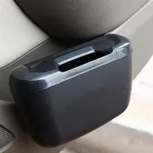 Портативный повесить ящик для хранения автомобильный автомобиля мусора аксессуар держатель Организатор сумка