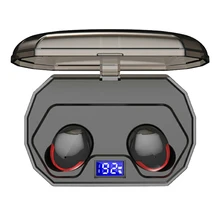 Tws 5,0, беспроводные Bluetooth наушники, прессованное управление, Ipx7, водонепроницаемые, автоматическое включение, быстрое сопряжение, наушники, зарядное устройство, коробка для телефона