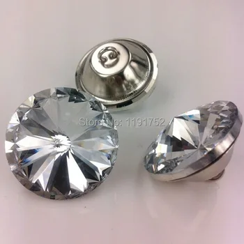 

1000PCS/LOT 20MM CLEAR GLASS STONE WITH LOOPS