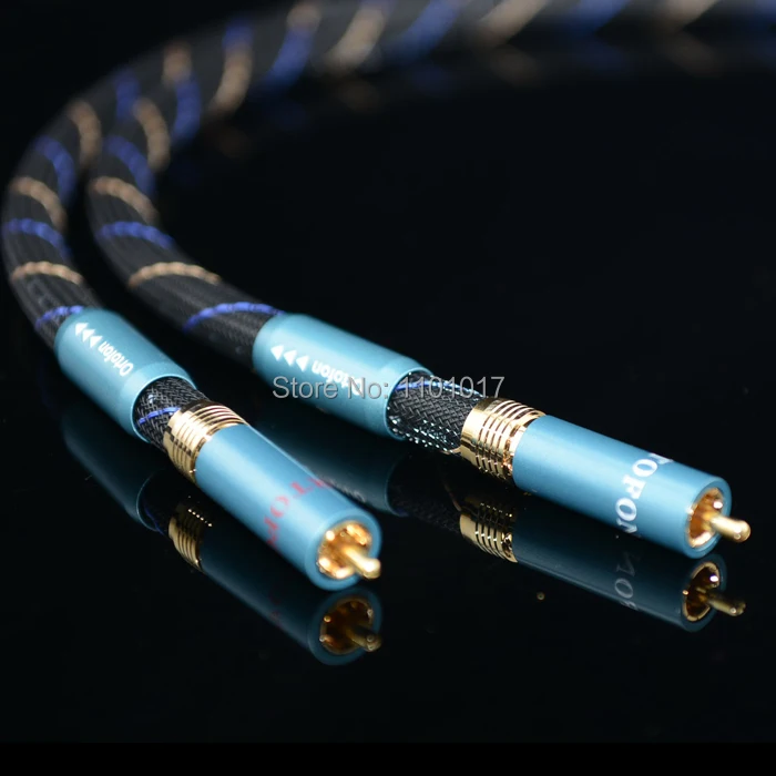 Соединительный кабель RCA Pinno PINSC8 OFC Hifi Exquis Позолоченные заглушки из чистой меди |