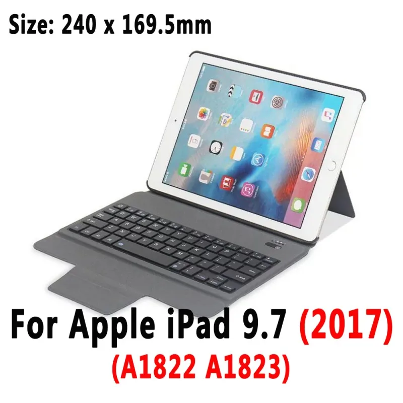 Ультра тонкий чехол для iPad 5th 6th поколения 9,7 Pro 10,5 11 Air 10,5 Air 1 2 iPad Mini 1 2 3 4 5 Чехол Funda - Цвет: For iPad 9.7 2017