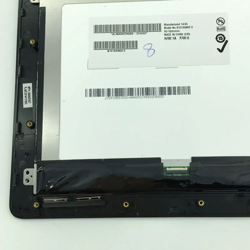 ЖК дисплей сенсорный экран панель дигитайзер сборка + рамка FP TPAY10104A 02X H для ASUS