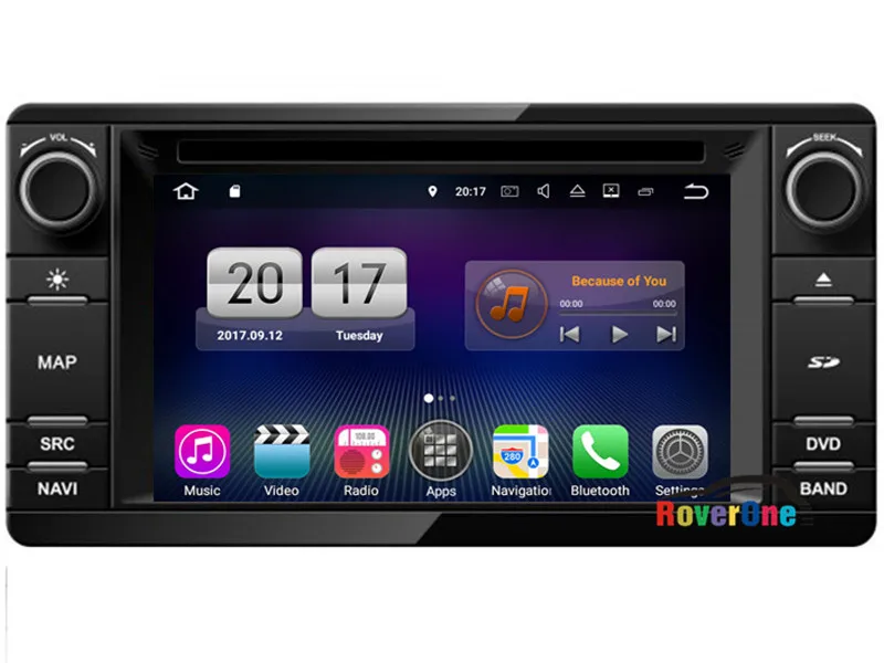 Sale For Mitsubishi Outlander Lancer ASX Pajero Android 7.1 OS Auto Stereo Radio RDS DVD GPS Navigation Multimedia Player Headunit 3