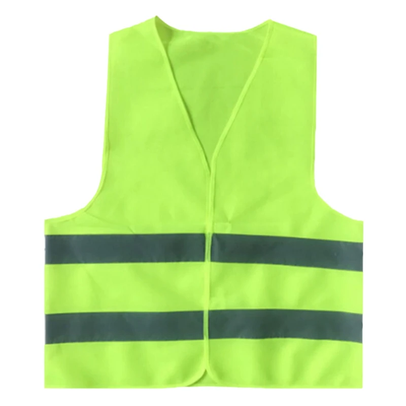 New Plus Size 62g Reflective Vest Working Clothes Provides High Visibility Day Night For Running Cycling Warning Safety Vest