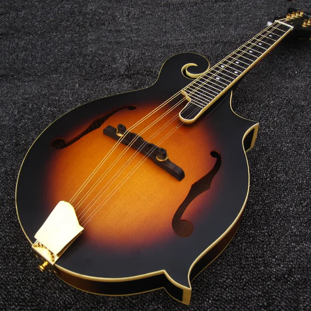 Giggle Mandolin Small Travel 8 string F hole Hollow Body China Musical