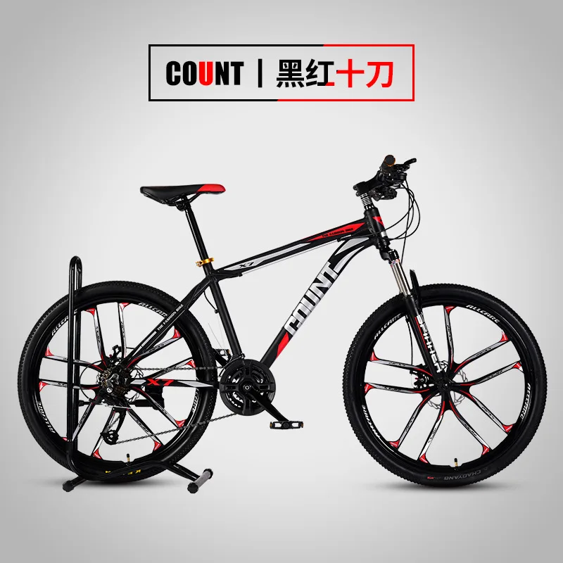 

Aluminum alloy Frame Mountain Bike 26 Inch Wheel 21/24/27 Speed Disc Brake Outdoor Downhill Bicicleta Bicycle