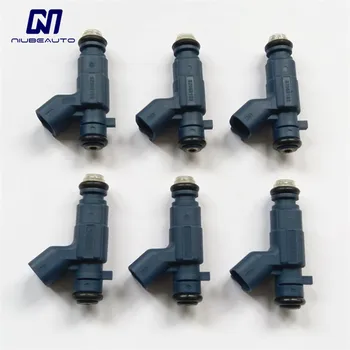 

NIUBEAUTO 6pcs/lot Fuel Injector 0280156300 92068193 for Chevrolet Malibu Equinox Holden Captiva Commodore Cadillac Pontiac