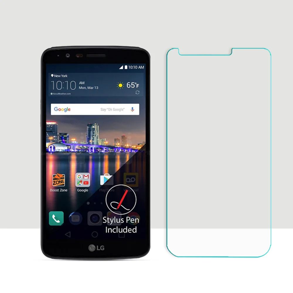 

Screen Protector Film For LG Stylus 3 / K10 Pro / LS777 / Stylo3 Anti-Scratch Front Film For LG Stylus 3 2.5D Curved Edge Screen