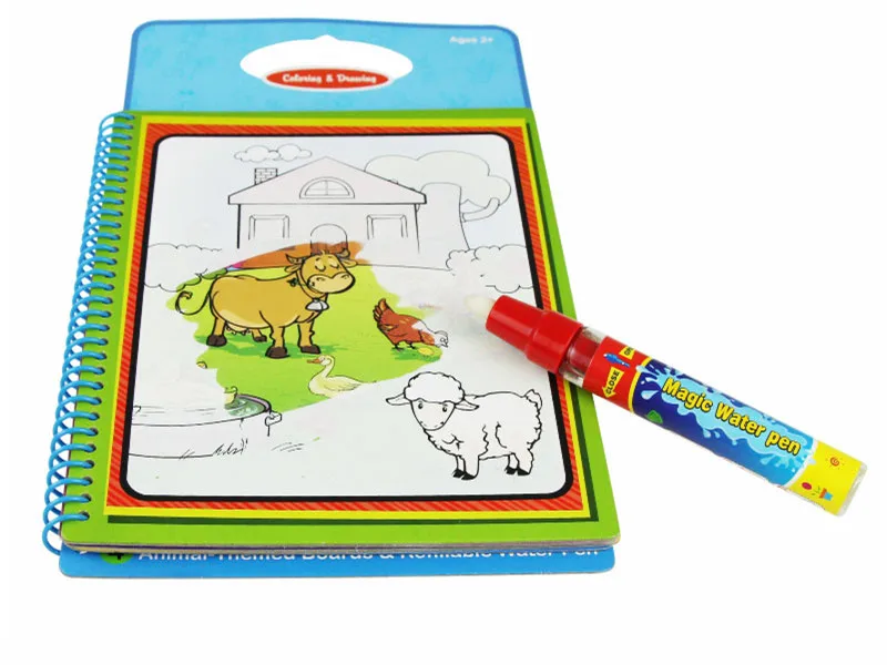 10 pcs new arrives magic kids water drawing book with 1 magic pen intimate coloring - Drawing Books For Kids 10 pcs new arrives magic kids water drawing book with 1 magic pen intimate coloring - Drawing Books For Kids