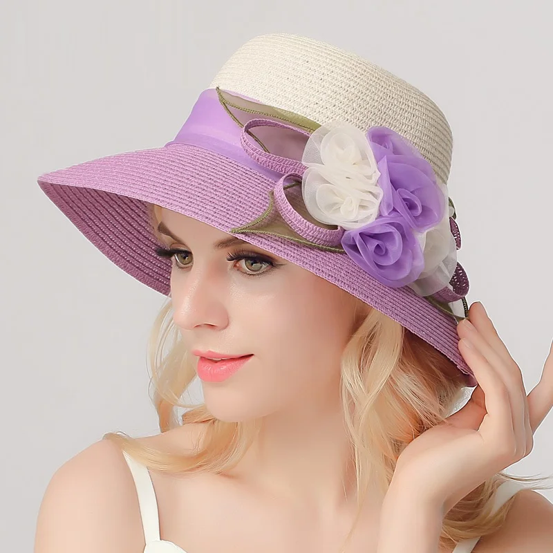 جديد وصول واسعة حافة الشمس قبعة المرأة الصيف سترو أحد كاب الطلاب زهرة ضئيلة الشمس شاطئ كاب الفتيات خارج السفر كاب B-7709 جديد وصول واسعة حافة الشمس قبعة المرأة الصيف سترو أحد كاب الطلاب زهرة ضئيلة الشمس شاطئ كاب الفتيات خارج السفر كاب B-7709