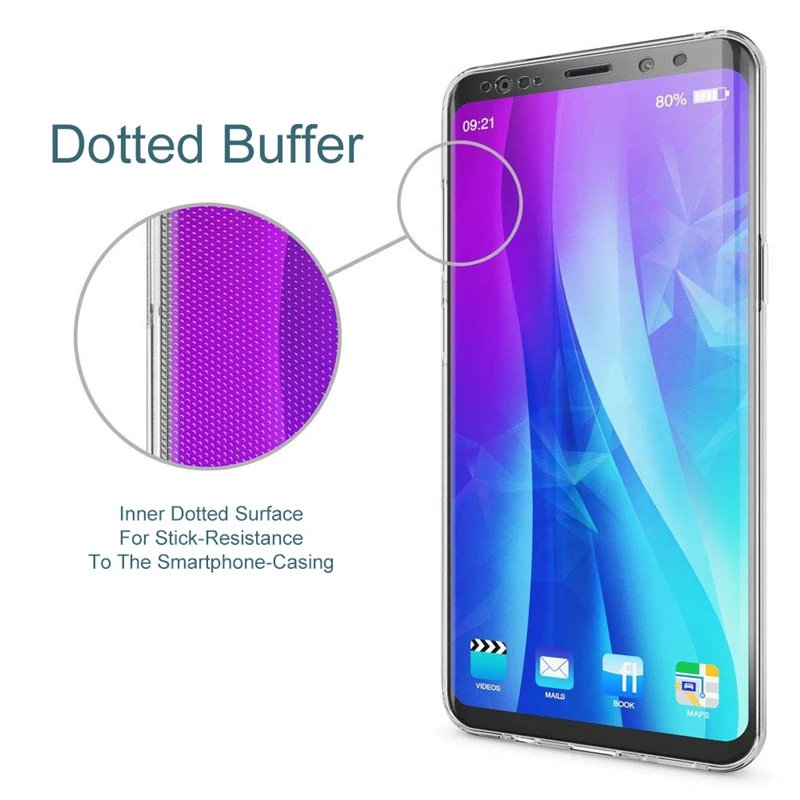 Двойной ТПУ силиконовый сенсорный чехол для Samsung Galaxy S8 S9 S10 Plus A10 A30 A40 A50 M10 M20 2019 J4 J6
