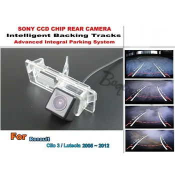 

For Renault Clio 3 / Lutecia 2005 ~ 2012 Smart Tracks Chip Camera / HD CCD Intelligent Dynamic Parking Car Rear View Camera