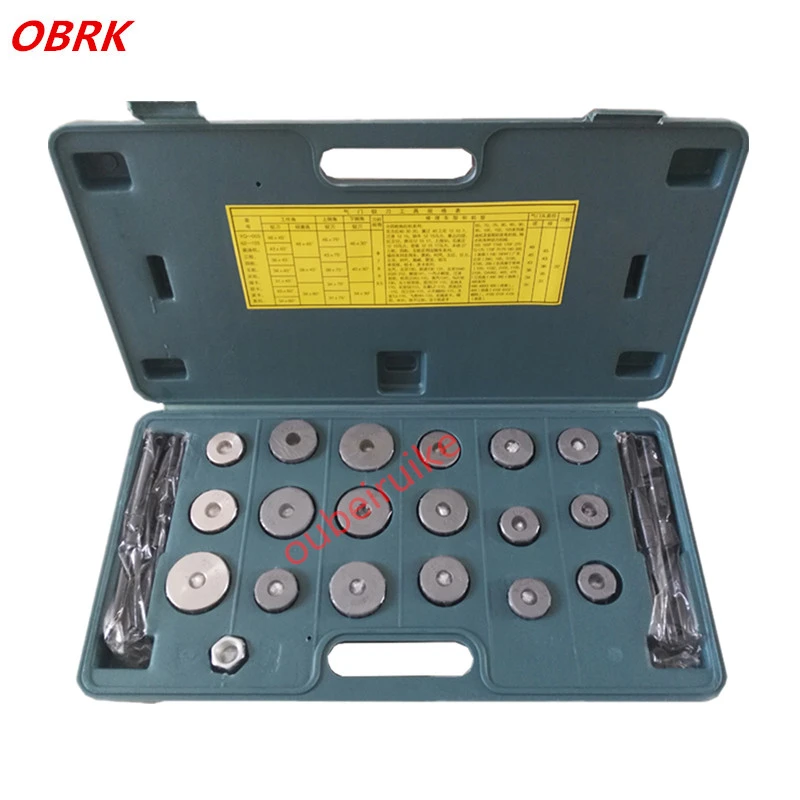 24pc Carbide Valve Seat Reamer Cutters Kit For Agricultural Machinery