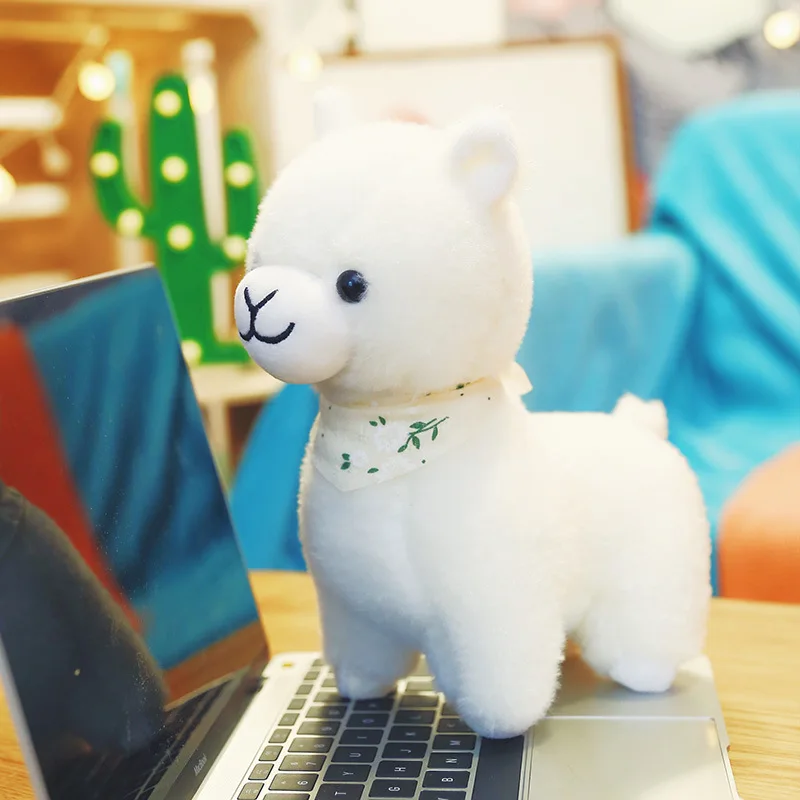 35/45/55 см Alpacasso грязевой Топпер с фигурками лошадей плюшевая игрушка альпака милый