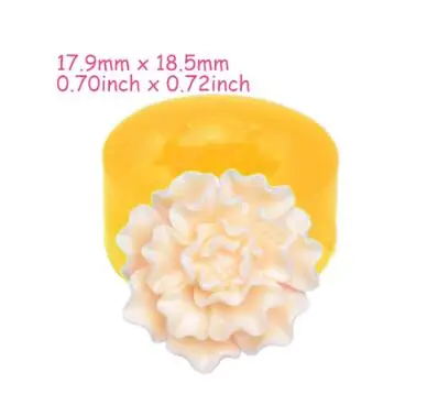 Крошечная силиконовая форма для помадки торта 6 стилей цветы форма Подсолнух Гвоздика Плюмерия конфеты из сахара шоколадная Смола-глина форма - Цвет: design5