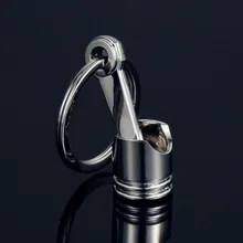 Мода авто металлический модифицированный пользовательский поршень автомобильный брелок для BMW Audi BENZ peugeot 206/207