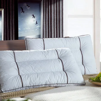 

Cotton Gusset Gel Pillow Semen cassiae (2-Pack) White 48cmx74cm Luxury Gel Pillow Hypoallergenic & Dust Mite Resistant Queen