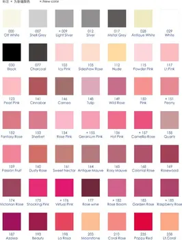 

[IuBuFiGo] Single Face/Double Face Satin Ribbon Color Chart