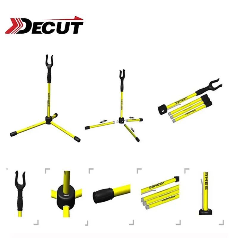 

1pc Archery Recurve Bow Stand Removeable Bow Holder Outdoor Recurve Bow Hunting Shooting Accessories