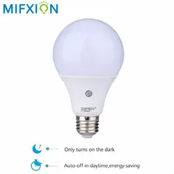 MIFXIN светодиодный лампы E27 9 Вт 85 В-265 В Авто Сенсор свет Управление с свет чувство для коридоров лестницы высокое Яркость светодиодный лампы
