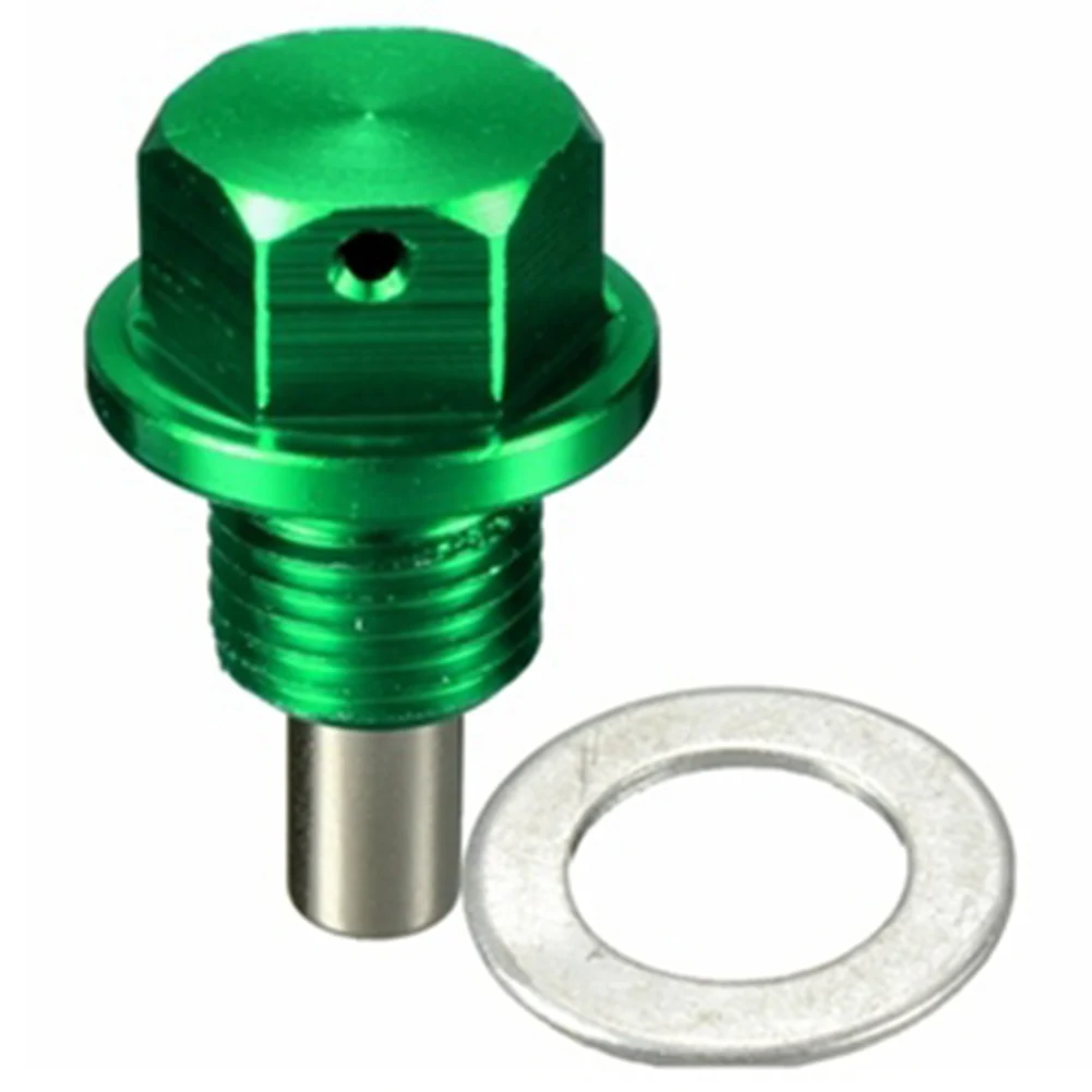 3 Colors High Quality M12 x 1.25 Magnetic Engine Oil Pan Drain Sump Plug Bolt with Washer | Автомобили и мотоциклы