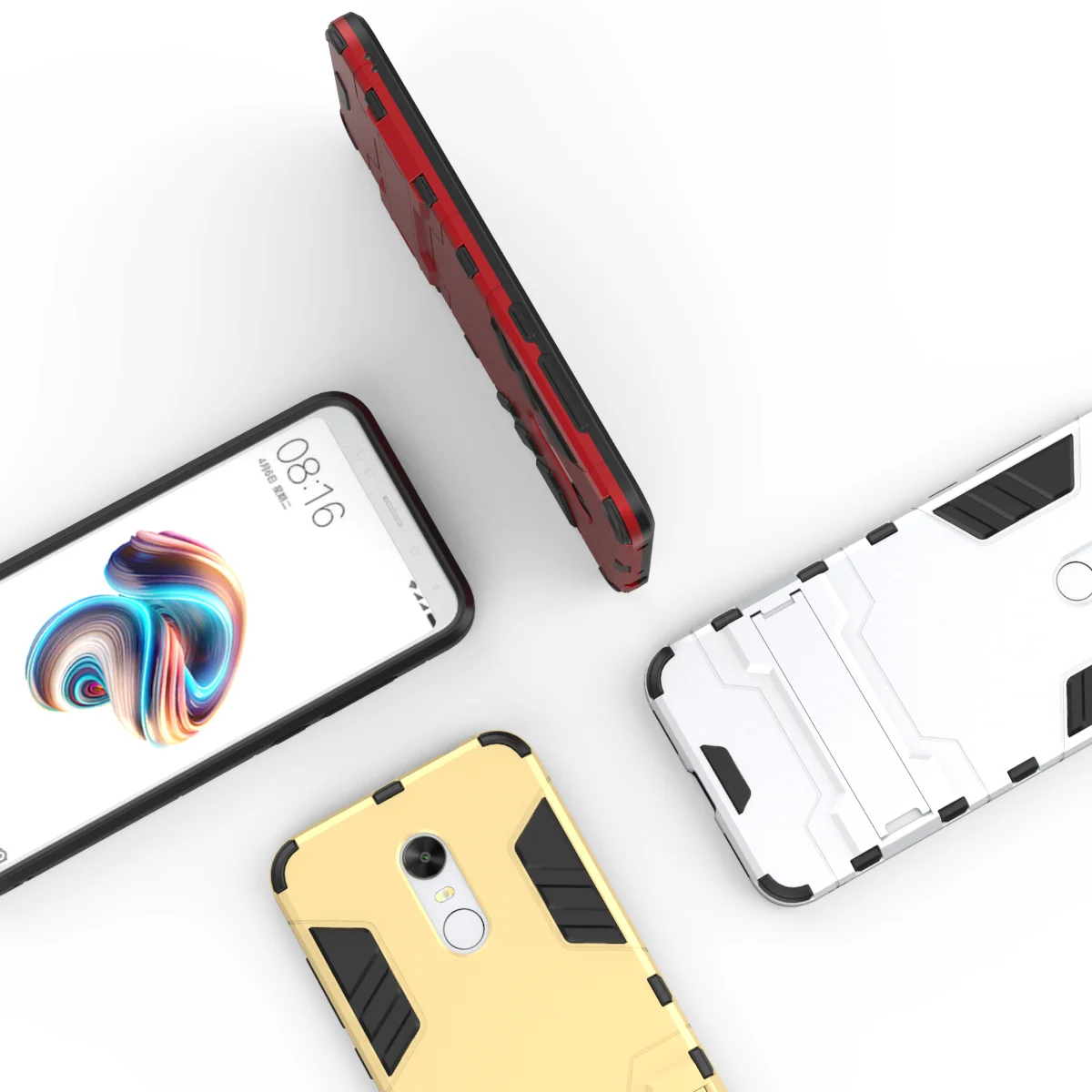 Защитный чехол для телефона Xiaomi Mi Redmi Note 3 4 4X 5A 5 Plus Fundas Carcasas 2 в 1 сотового с