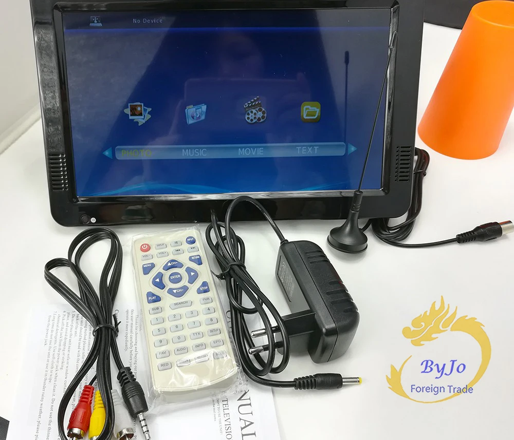 LEADSTAR D10 10 дюймовый светодиодный ТВ цифровой плеер DVB T T2 AC3 аналоговый все в одном