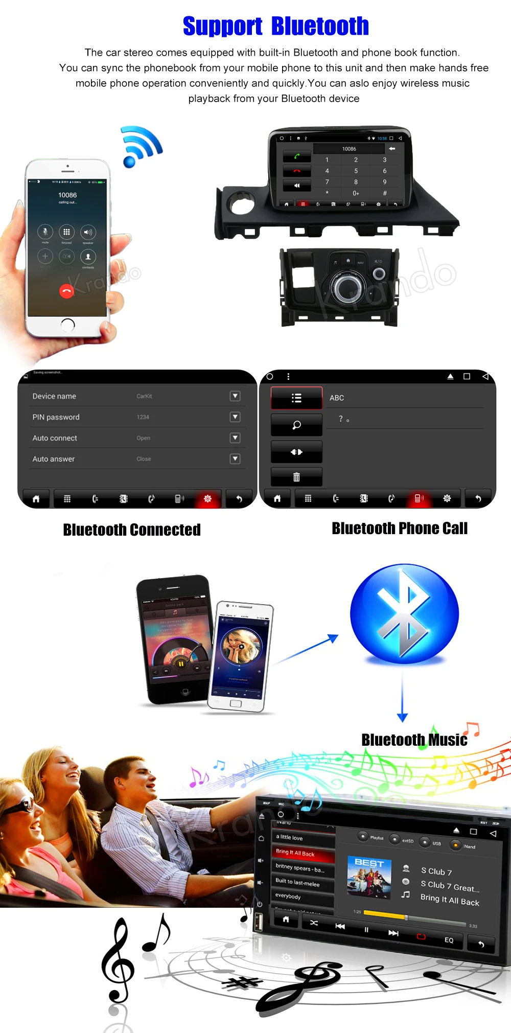 Discount Krando Android 8.1 9" IPS Full touch big screen car multimedia player for MAZDA 6 ATENZA GPS navigation system radio wifi BT 8 Discount Krando Android 8.1 9" IPS Full touch big screen car multimedia player for MAZDA 6 ATENZA GPS navigation system radio wifi BT 8