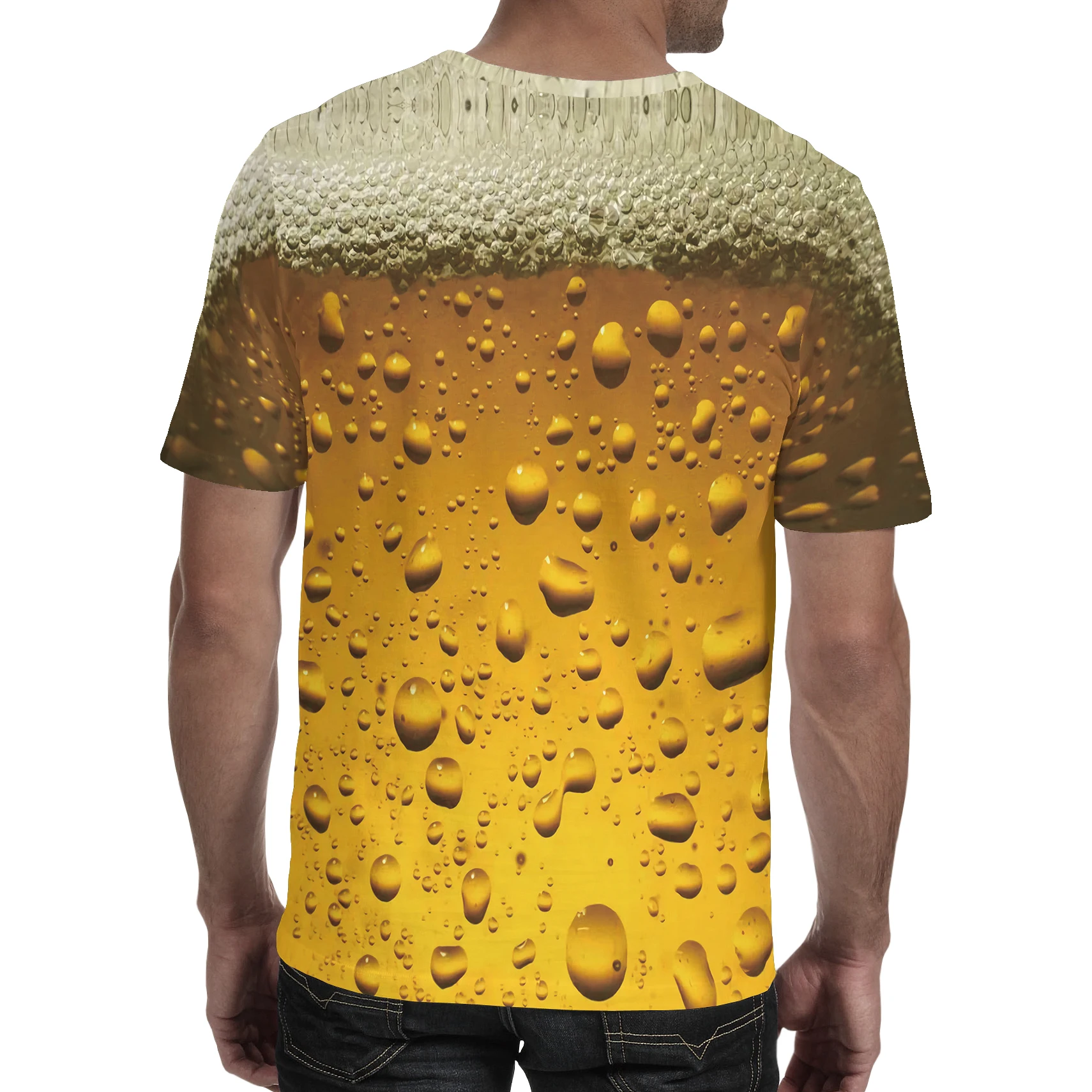 Men Clothes 2019 New Beer Bubble 3D Printed T Shirt Personality Men Tee Shirt Men Clothes 2019 New Beer Bubble 3D Printed T Shirt Personality Men Tee Shirt