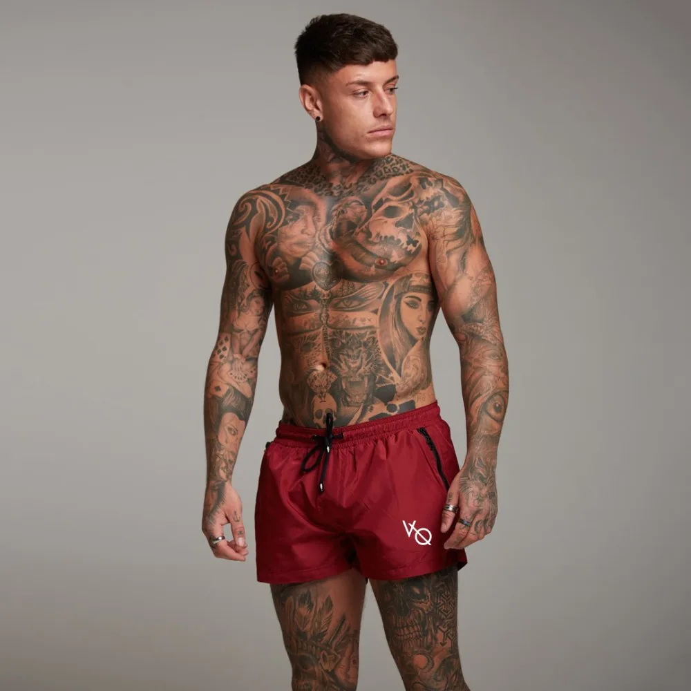 Summer Short Pants Men Causal Elastic Waist Man Short Fitness Bodybuilding Short men Bodybuiding Short Pant Dry Fitness Clothing
